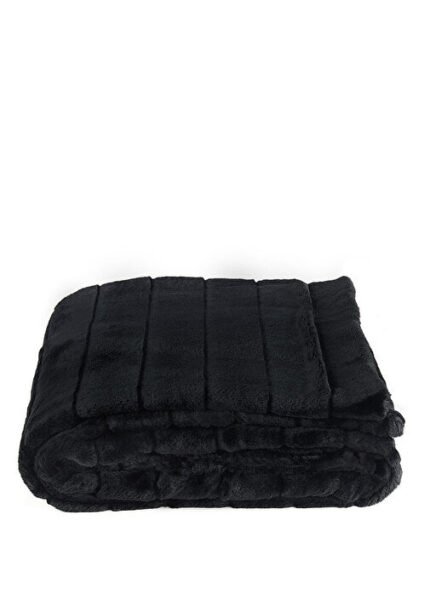 Rumija Home Siyah Throw Dekoratif Battaniye