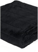 Rumija Home Siyah Throw Dekoratif Battaniye - Görsel 2