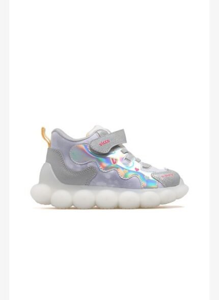 Vicco Sonya Kız Çocuk Işıklı Günlük Sneaker Ayakkabı 25k 946.438 Pk Gri