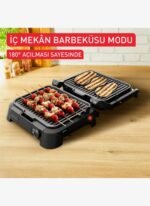 Tefal SuperGrill 3in1 6 Dilim Kapasiteli 2000 Watt Barbekü Izgara ve Tost Makinesi - Siyah - Görsel 3