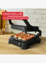 Tefal SuperGrill 3in1 6 Dilim Kapasiteli 2000 Watt Barbekü Izgara ve Tost Makinesi - Siyah - Görsel 4