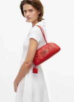 Tommy Hilfiger Kırmızı Kadın Omuz Çantası TJW BOLD SHOULDER BAG - Görsel 2