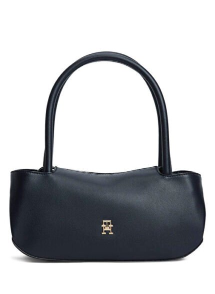 Tommy Hilfiger Lacivert Kadın Omuz Çantası TH LOGOTAPE SHOULDER BAG
