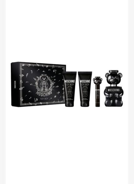 Moschino Toy Boy EDP 100 ml Parfüm + Duş Jeli 100 ml + Tıraş Sonrası Balm 100 ml + Seyahat Boy 10 ml Erkek Parfüm Seti
