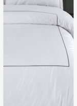 Varol Tekstil Varol Marmaris Serisi Kızılbük – King Size 300 TC Nakışlı Pamuk Saten Nevresim Takımı - Görsel 4