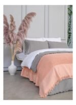Barine Waffle Pamuk Yatak Örtüsü Evening Sand 160x260 - Görsel 2
